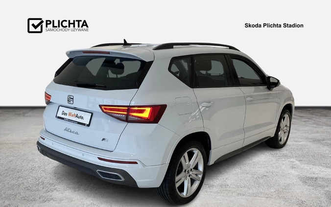 Seat Ateca cena 119900 przebieg: 28578, rok produkcji 2021 z Augustów małe 407